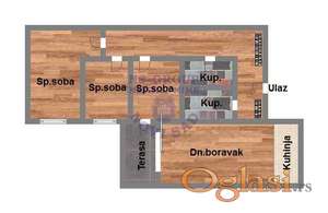 Troiposoban stan na Futoškom putu!