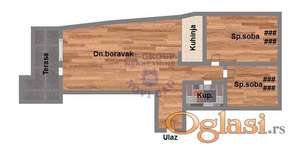 Odličan stan u izgradnji na Podbari, 70m2!