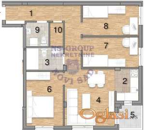 Četvorosoban 74m2 Telep