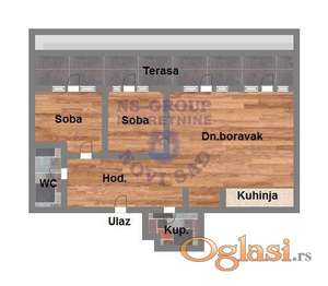 77m2 - Bulevar Patrijarha Pavla