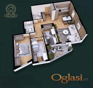 Stanovi u Petrovaradinu (0.5–4.0), 26–125 m² – Agencija Kompas