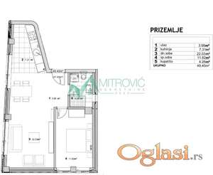 Centar, fenomenalan dvosoban stan-49m2-izuzetna ponuda
