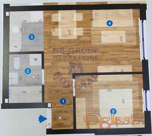 Odličan jednoiposoban stan na Telepu!