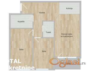 STAN - NOVI SAD - TELEP - 72m2 - 179450 evra