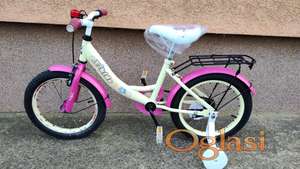 Deciji bicikl X-Kids 16" za devojcice sa pomocnim