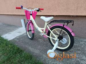 Deciji bicikl X-Kids 16" za devojcice sa pomocnim