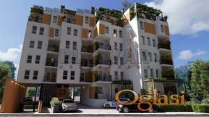 Novogradnja, Palilula, trosoban stan, treći sprat, Pdv, Parking