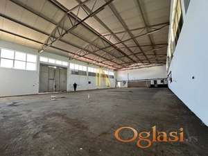 Izdaje se hala/magacinski prostor na Veterničkoj rampi