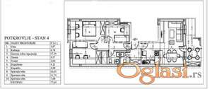 Adice-Veliki Četvorosoban stan 78 m2 u mirnom kraju-povrat PDV-065/385 8880