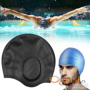 Silikonska 3D kapa za plivanje