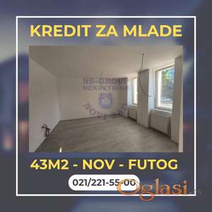 Komforan dvosoban stan od 43m²