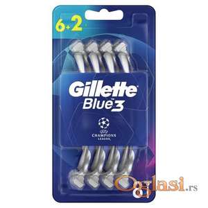 Brijac Gillette Blue3, 6+2