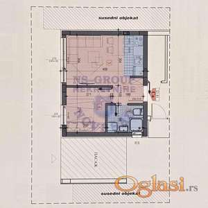 Nova izgradnja na Adicama na samoj granici sa Telepom.