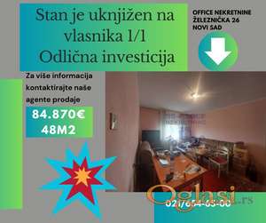 Dvosoban stan na Satelitu - 48m2 !