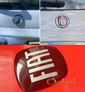 Amblem za prednji/zadnji znak od 95mm FIAT  500/ Punto