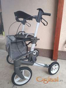 Hodalica sa naslonom torbom tacnom i većim točkovima topro norveška