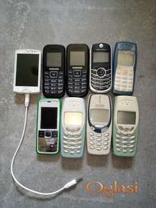 Stari retro telefoni neispravni/neprovereni 100 E