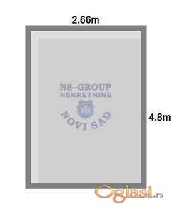 Garažno mesto 13m2 Telep