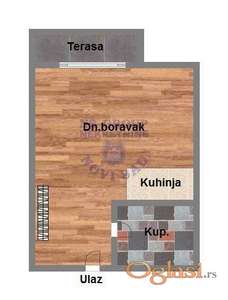 Izgradnja na mirnoj lokaciji na Klisi 27m2