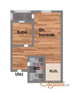 Odličan dvosoban u izgradnji! 45m2