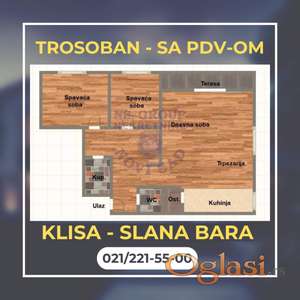 Dvoiposoban u izgradnji, cena sa PDV-om