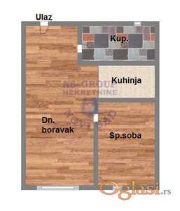 Jednoiposoban 35m2 Telep