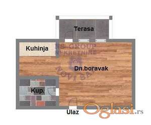 U izgradnji garsonjera 20m2-Centar Sremska Kamenica