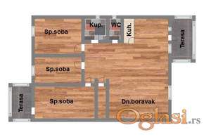 96m2 - Komforan 4.0 - Centar Veternika -