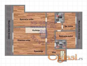 Odličan četvorosoban stan u izgradnji na Mišeluku.