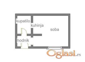 Stan NOVI SAD,CENTAR,kv: 24, € 77250, ID: 1019287