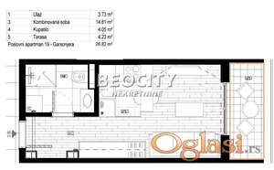 Surčin, Radiofar, Autoput za Zagreb, 0.5, 27m2