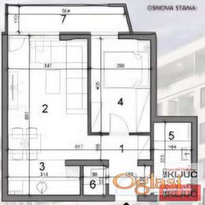 SAJMIŠTE, 51m2, Dvosoban sa pdv, Extra kvalitet