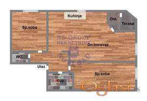 Dvoiposoban u izgradnji 67m2