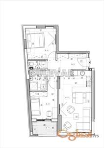 Ekskluzivna novogradnja u centru 62.41m2