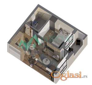 Novi Sad, Sajam - Luksuzni stanovi u novogradnji - odlična lokacija! 40 m 