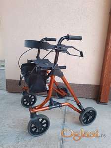 Hodalica šetalica alu sa naslonom i torbom dietz nemačka