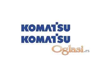 Komatsu nalepnice za radne masine