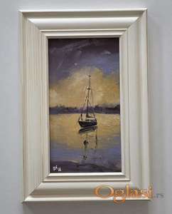 Ulje na platnu - Suton tisine