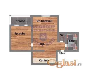 Odličan dvosoban stan na Telepu