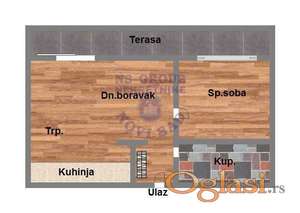 Dvosoban stan u izgradnji u Kamenici