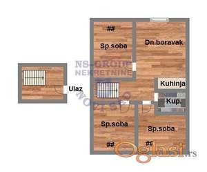 561262-Troiposoban-63m2-Nova detelinara