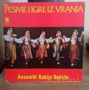Ansambl Bakije Bakića ‎– Pesme I Igre Iz Vranja