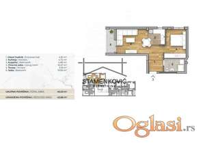 LIMAN V- NOV DVOSOBAN STAN ID#7045