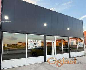 Izdaje se poslovni lokal 160m2-Batajnica
