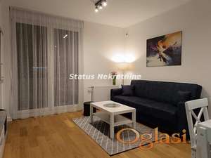 NOV ODLIČAN LEPO NAMEŠTEN DVOSOBAN STAN 50M2 NA POČETKU SOMBORSKOG BULEVARA, 550EU SA PARKING MESTO U SUTERENU