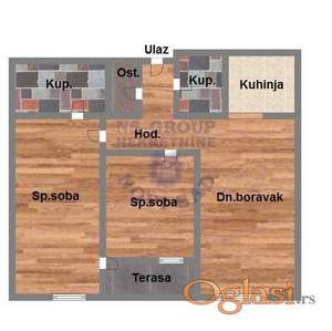 Trosoban stan na Bulevaru Patrijarha Pavla, 69m2