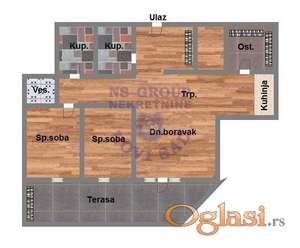 Na prodaju trosoban na Telepu!