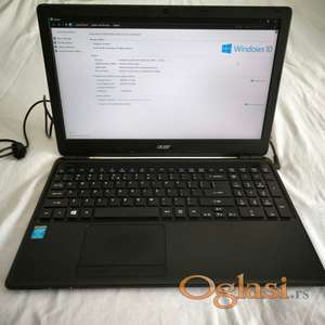 Acer 15.6-Intel x4-8gb ddr3-256gb SSD-punjač