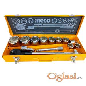 Ingco Set nasadnih ključeva 15/1 3/4" HKTS034151