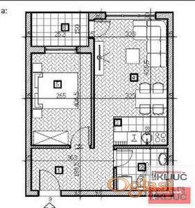 ADICE, 43m2, Dvosoban sa pdv